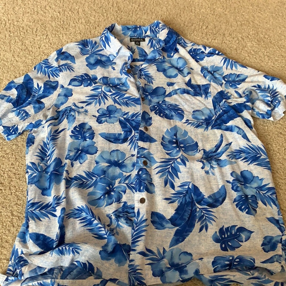 Hawaiian button down shirt